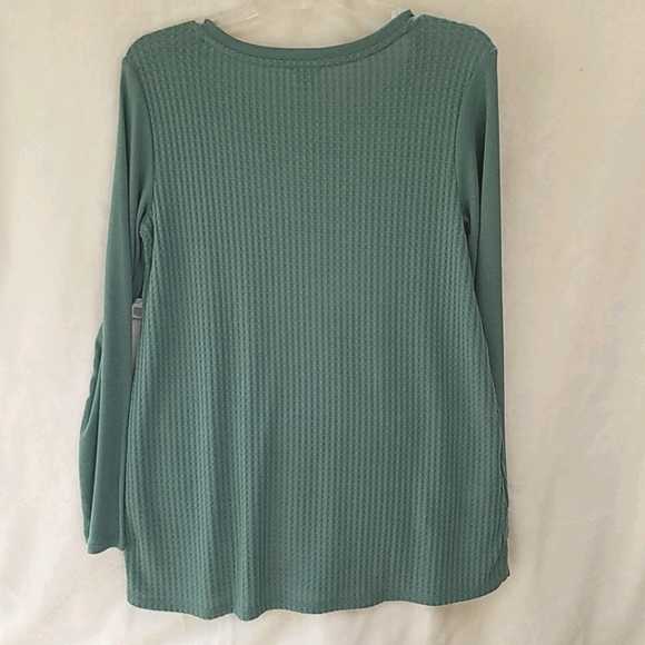 NWT Eddie Bauer Stine's "Exploded" Waffle Tunic - Picture 2 of 5